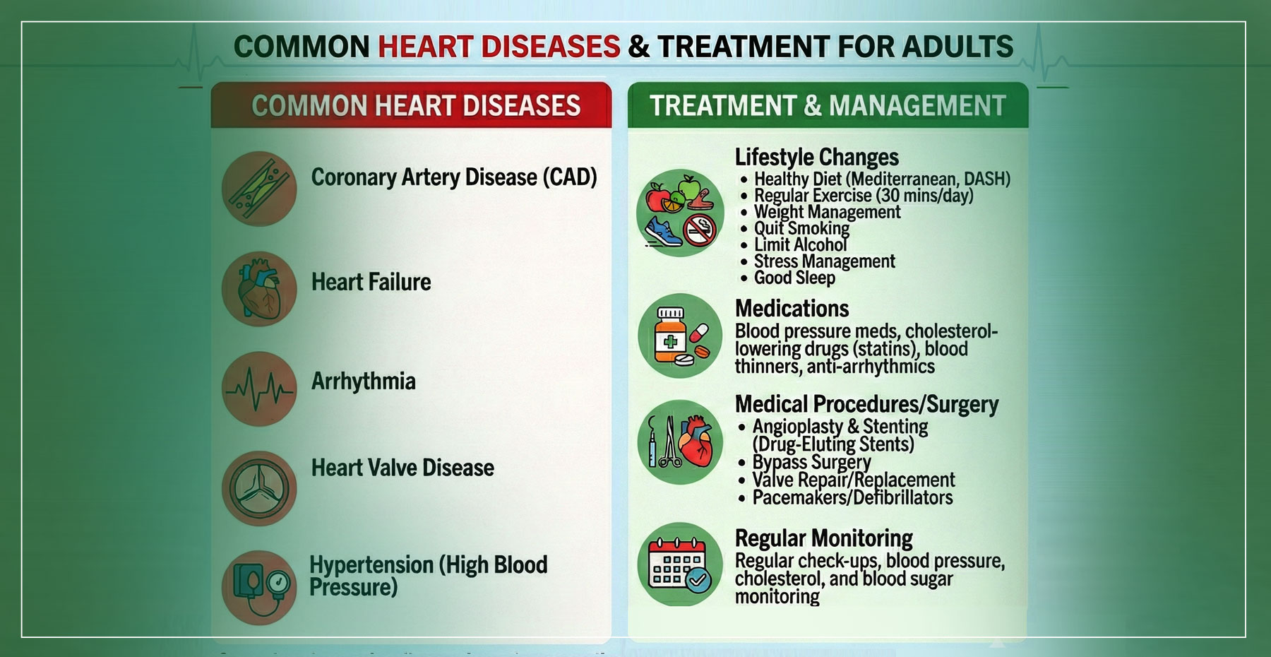 'A Cardiac Surgeon’s Guide to Common Heart Diseases and Treatment for Adults in Bangladesh' from Dr. Arup Kumar Ghosh, Renowned Cardiac Surgeon in Narayana Hospital, Kolkata