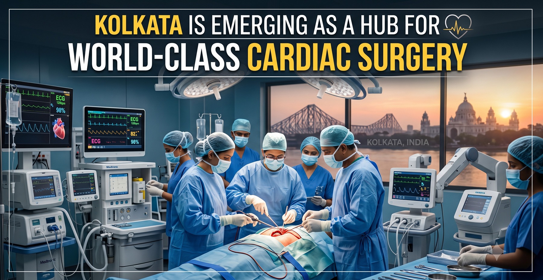 Kolkata is Emerging as a Hub for World-Class Cardiac Surgery