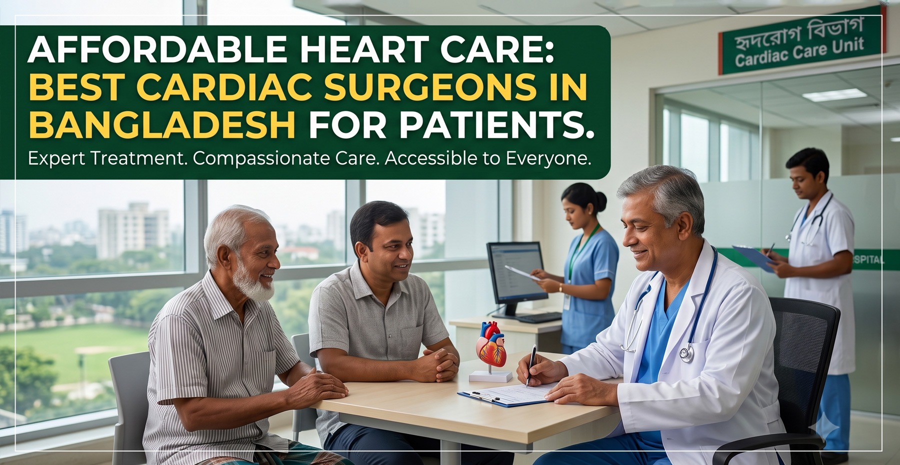 A Comprehensive guide about 'Best Cardiac Surgeons in Bangladesh for Affordable Heart Treatment'